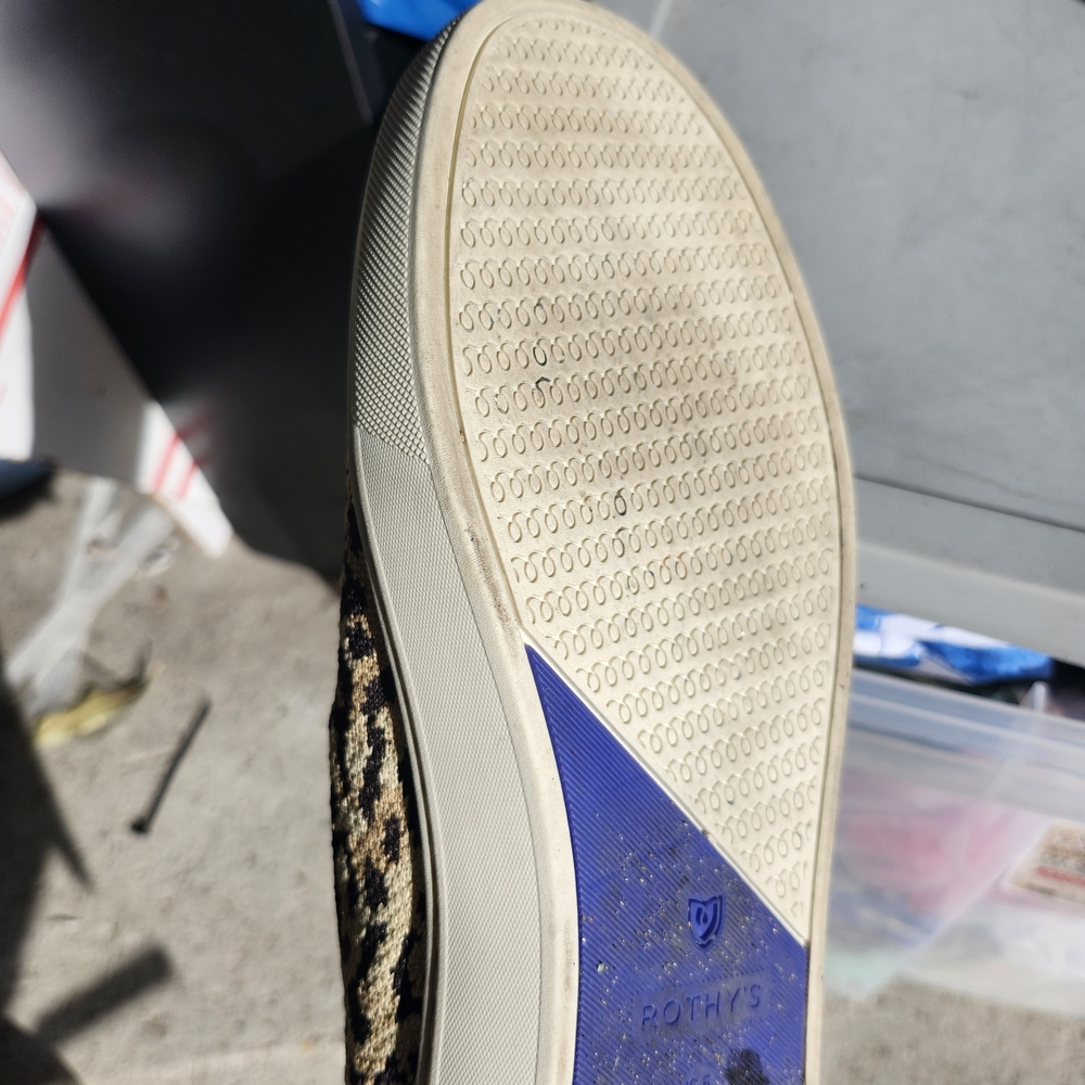 Rothy's Men's Leopard Print Slip-Ons - Picture 8 of 8
